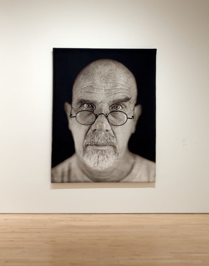 Chuck Close, Self-Portrait, 2006 · SFMOMA